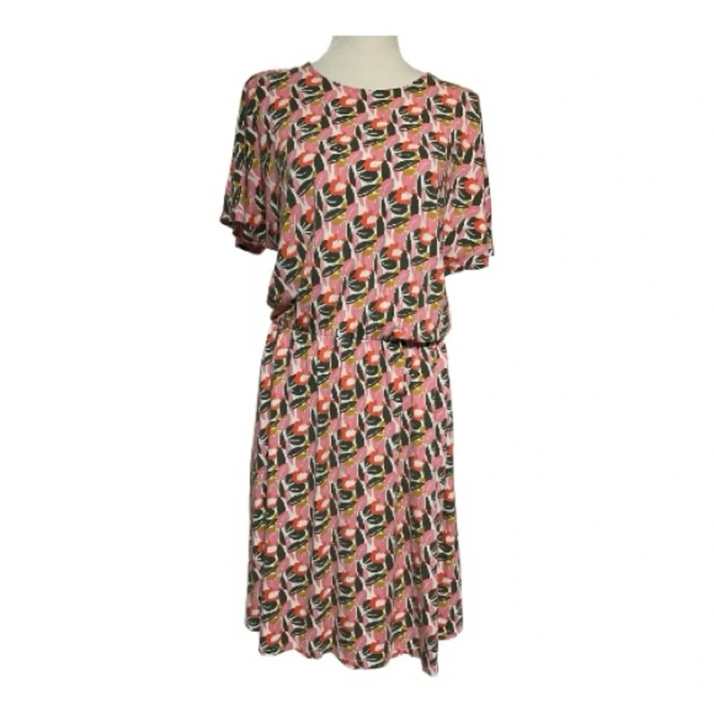 Boden Flutter Sleeve Dress Size 12
